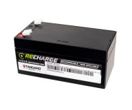 Battery STANDARD RECHARGE deep discharge VRLA AGMGEL120032 12V 3.2C20/2.98C10/2.69C5 AH