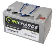 Battery STANDARD RECHARGE deep discharge VRLA AGMGEL12075 12V 75.0C20/68.0C10/64.0C5 AH